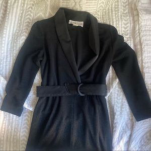 Woman’s Vintage Black LF PETITE Dress